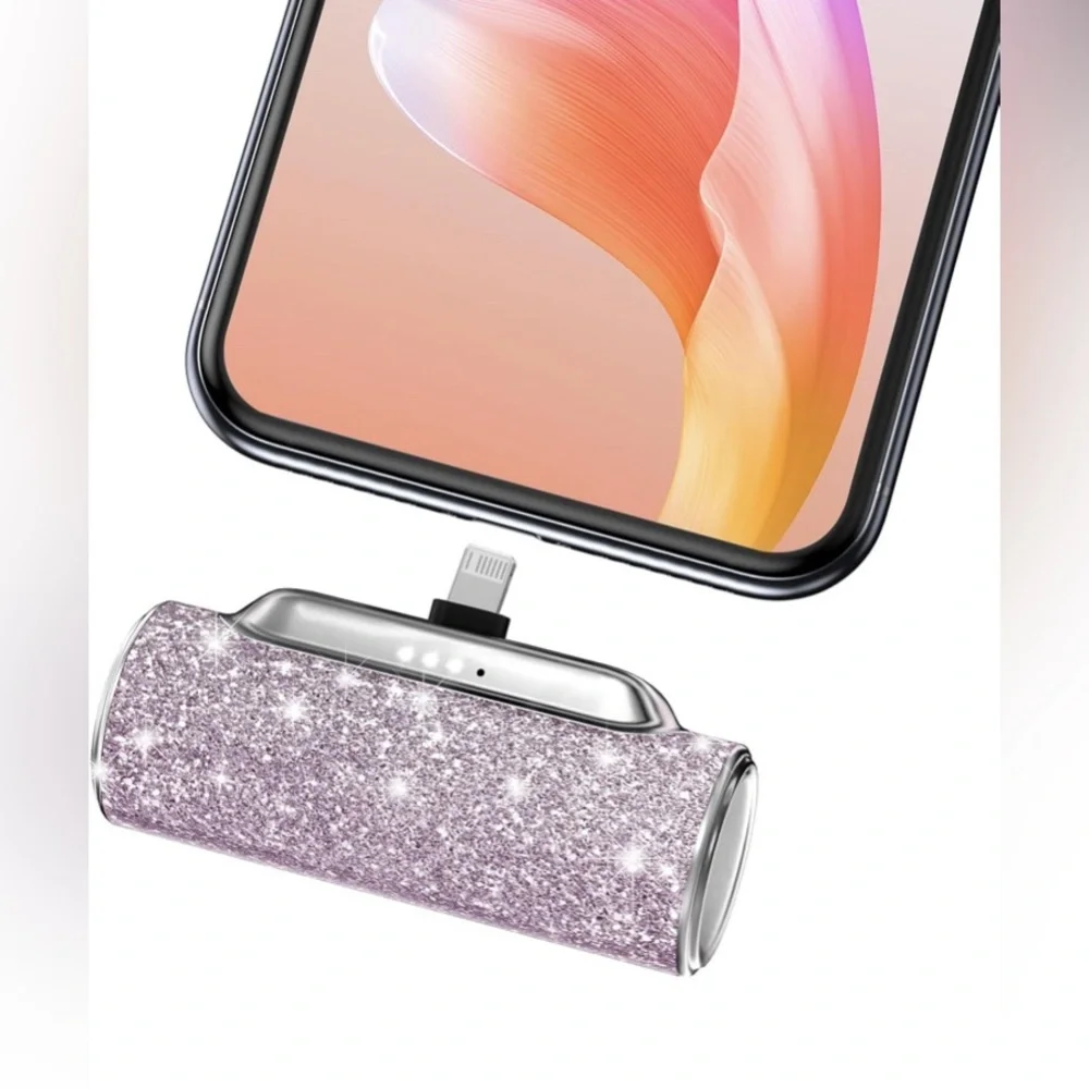 Mini Bling Portable Charger for Iphone